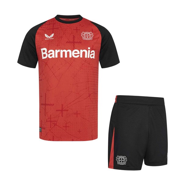 Camiseta Bayer 04 Leverkusen Primera equipo Niño 2024-25